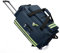 Rollbare EMT-Tasche mit abnehmbarem Trolley, Notfalltasche mit herausnehmbaren Trennwänden, Erste-Hilfe-Tasche leer für häusliche Krankenpfleger, Ärzte, EMT, EMS