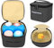 Luxja bolsa termica para leche materna y biberón (Sostenga 4 Botellas de Leche Materna, 150 ml), bolsa para transporté biberones de leche (Solo bolsa), Negro