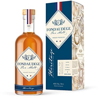 Fondaudège Whisky Pur Malt Heritage 40° 70cl sous étui