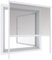 FACILITYS Store moustiquaire Enroulable 100x160 cm - Aluminium - Blanc