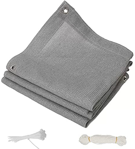 YANHONG Recinzione Copertura per Balcone Giardino 65x200cm(26x79inch) Recinzione Copertura Schermante per Balcone Privacy Resistente alle intemperie per Recinzione, Grigio
