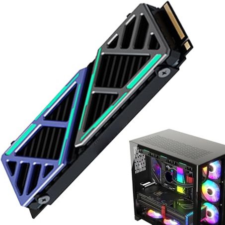 Dissipateur De Disque PC | Radiateur Thermique Pour Lecteur,Accessoires D'ordinateur, Dissipateur Portable Pour Travail, Entreprise, Créateurs, Amateurs De Jeux Et Professionnels