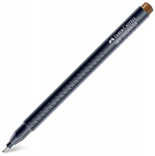 Fineliner Faber Castell Grip 0,4 mm verbrannter Bernstein