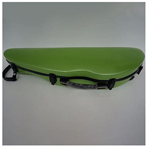 Geigenkoffer Green New Violin 4/4 Full Size Composite Carbon Fiber Case Mit Bogenhaltern Und Riemen