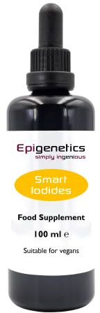 Smart Iodides 100ml | 150mcg Highly Absorbable Iodine (Potassium Iodide) + Organic Sea Vegetable & Nettle Leaf | Vegan Liquid Supplement UK Made (5 Month Supply)