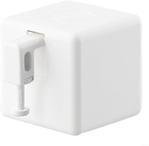 Smart Button Pusher Switch with Touch Control, WiFi Compatible Voice Activated Timer Function for Home Automation