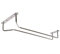 BarBits Chrome Plated Wine Glass Rack - 10, 16, 24 Glassware Hangers, Champagne Glass Holders, Stemware Holder Rack (10)