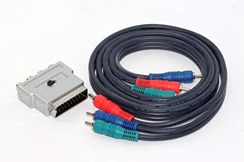 TheOneStopSatShop Scart, AV, RCA, SVHS, Analogue Adaptor Connection Kit For Flat Panel Television