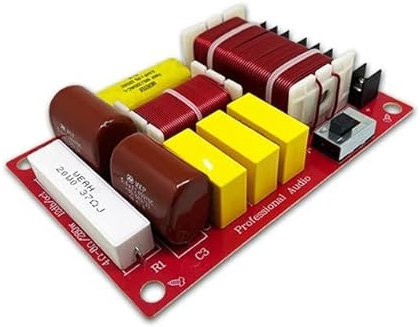 HOOCI 2 pièces 2900Hz 2 Voies 300W Bricolage Haut-Parleur Filtre Circuit aigus Basse fréquence diviseur Home cinéma HiFi stéréo Audio filtres croisés