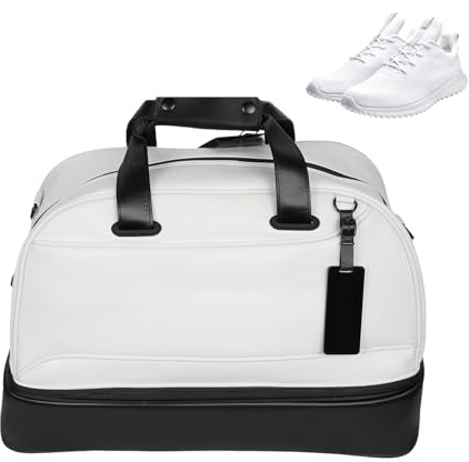 Borsa per vestiti con regolabile, borsa da golf a tasche multiple, borsa a tracolla da viaggio con regolabile - borsa da golf con diverse tasche e tracolla per escursionismo