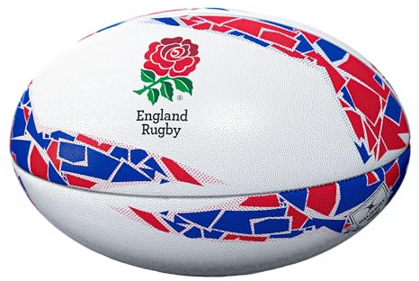 Gilbert England Rugby Supporter Ball, Size 4