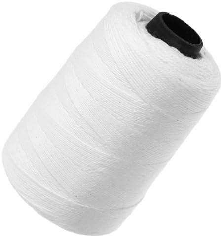White Cotton Mason Line for Bricklaying Tools, 1 Roll