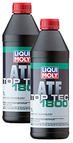 2x LIQUI MOLY 3687 Top Tec ATF 1800 Automatik Getriebeöl 1L