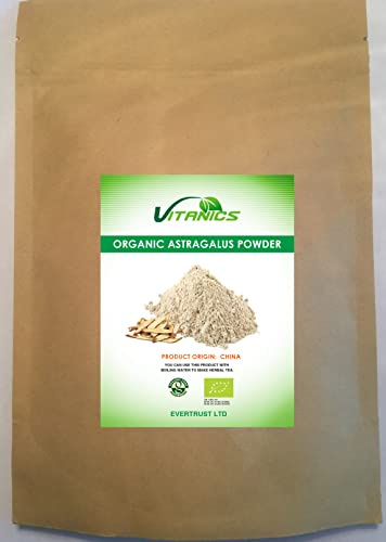 Ekologiskt Astragalus-pulver (500g)