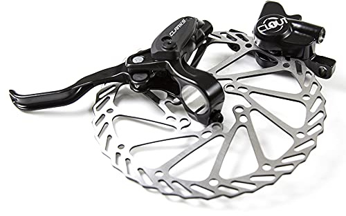 Clarks CLOUT1 Zwei-Kolben-Hydraulikbremse hinten R160 – ist Halterung: schwarz