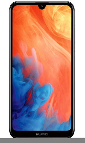 Huawei Y7 2019 Smartphone 32Go, écran Dewdrop HD+ de 6.26 pouces, double caméra dotée d'IA, Dual SIM, batterie de 4000mAh, Noir (Reconditionné)