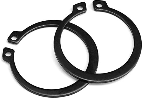 CONPHERON Außen Seegerring Sprengringe Manganstahl C-Clip Sicherungsringe 10mm, 200 pcs