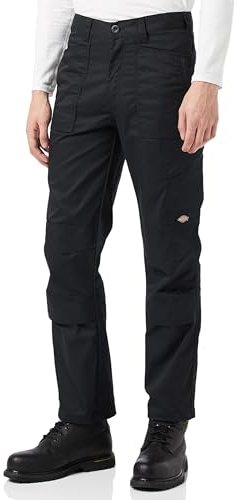Dickies, Men's, Action Flex Trouser, Black, 33W/32L