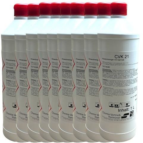 Allzweckreiniger mit Salmiak ideal für Büros, Betriebe und Praxen Starke Reinigungskraft für ein makelloses Zuhause praktischer 1-9 Liter Konzentrat