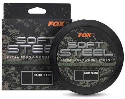 Fox Soft Steel Fleck Camo Mono Monofilament Fishing Line 1000m Diameter / Load Capacity 0.38mm / 20lb