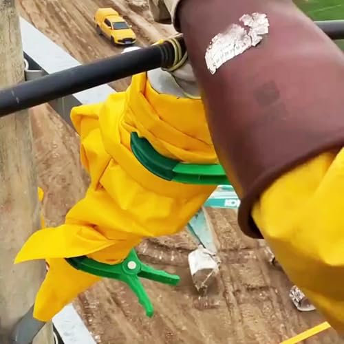 Manta Aislante De Seguridad Eléctrica Comercial, Tapete Aislante De Alto Voltaje Para Electricistas, Herramientas Aislamiento Portátiles Con 2 Clips Apertura 15cm(400V,(31 1/2x39 2/5in)80x100cm)