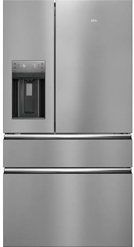 AEG American Fridge Freezer - Stainless Steel - E Rated