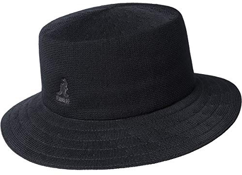 Kangol Tropic Rap-Hut - Schwarz - MEDIUM