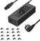 90W Universal Netzteil Laptop Ladegerät für HP Dell Lenovo Acer ASUS Samsung Toshiba Sony IBM Fujitsu Gateway Notebook Ultrabook Chromebook mit 16 Steckers