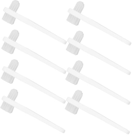 Veemoon 8 Pièces Dents pour Prothèses Dentaires de Double Face pour Nettoyage Hygiénique Dents Prothétiques Utilisation Facile pour Adultes