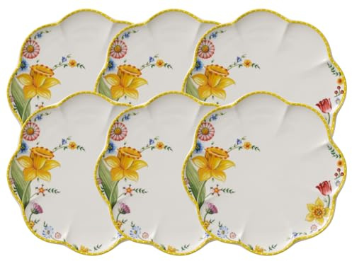 Villeroy & Boch Spring Awakening frukosttallrik 22 cm set 6