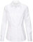 Seidensticker Damen Women Slim Longsleeve Cotton Bluse, Weiß(080645), 36 EU