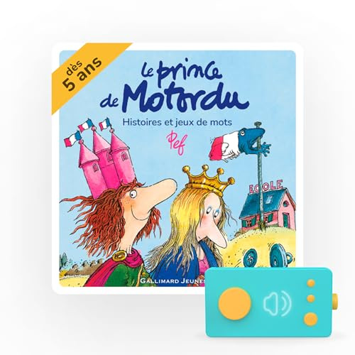 Lunii - Prince de Motordu - Livre Audio interactif en français - durée 1h13 - dès 5 ans à écouter exclusivement sur Ma Fabrique à Histoires