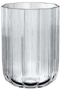 Villeroy & Boch – Fleur Vase 22,5 cm Klar, Spülmaschinenfest, Große Tischvase, Handgefertigt und Mundgeblasen, Dekorative Glasvase, Große Blumenvase, Vase hoch, Deko Wohnung, Esszimmer Deko, Glas