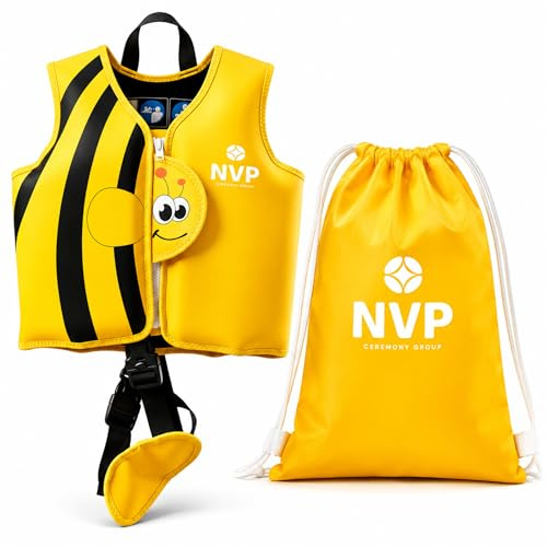 NVP Chaleco Flotador Bebe, Natación, Neopreno, Espuma EPE, Asa de Rescate.