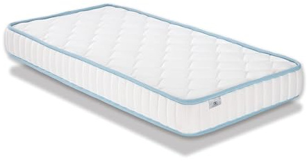 FUSIONHOME - Colchón 80x180 cm AloeCare - Dual System Reversible Verano - Invierno - Colchón Ergonómico Tejido Strech 100% Transpirable Ultra Suave - Núcleo HR de Alta Densidad