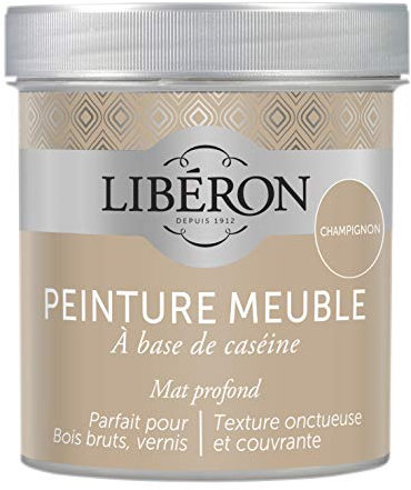 Libéron Peinture meuble à base de caséine, Champignon 500 ML