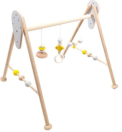 Spieltrapez aus Holz höhenverstellbar