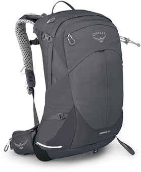 Osprey Stratos 24L Men's Hiking Backpack, Tunnel Vision Grey