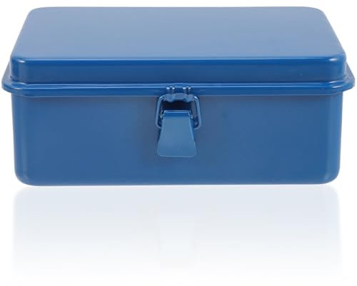 Werkzeugkasten Metall Mit Feststellschnalle Tragbare Metall Werkzeugkasten Leer Mit Für Werkzeuge Zubehör Aufbewahrung Transport