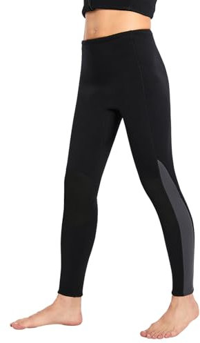 Neoprenhosen Herren 3mm Tauchhose Neoprenanzug Hosen halten warm Tauchanzug Hosen Tauchhose Unterteile für Tauchen Surfen Schwimmen Schnorcheln Kajak Hosen L Größe