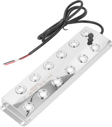 Headerbs Landscape Fogger Ultrasonic Water Pond Fountain Fogger Mist Maker 12 Atomization Cores Stainless Steel Enhanced Landscape Art Space IP67 Waterproofing Fogging Water Consumption