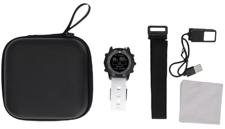 CHICIRIS Smart Diving Watch, Men's Water Proof 100m Dive Computer, Call & Text APP Reminder, High Performance Battery, Stainless Steel,Silicone Strap, Durable for Swimming