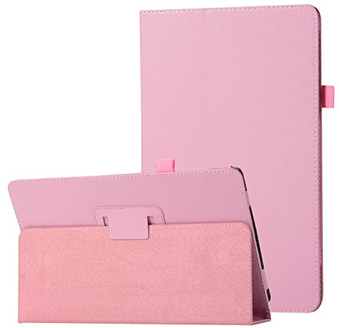 Resa med surfplatta Textur Leather Tablet Väska Compatible with Samsung Tab S4 10,5 tums tablett SM-T830 / T835 / T837 Slim Folding Stand Folio Protector Shock Free Back Cover med hållare Surfplatta s