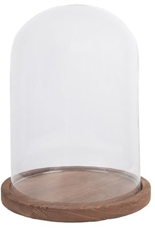 Clayre & Eef 6GL2166 Glasglocke Ø 23 * 29 cm