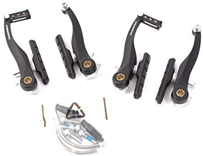 KHEbikes KHE Promax BMX V-Brake V-Bremse Alu geschmiedet Schwarz eloxiert Vorne Hinten