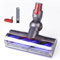 Quick-Release Motorhead Cleaner Compatible with Dyson V7,V8, Cyclone V10,V11,V15 Cordless Vacuum Cleaners, Vacuum Attachments, Upgrade Anti-Tangle Head Suitable for Carpets & Rugs