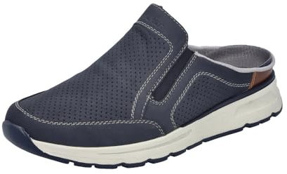 Rieker Herren B0760 Clogs, Blau, 42 EU