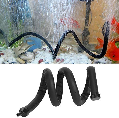 TIKATARER Bubble Wall Aquarium, Bubbler For Aquarium Fish Tank Flexible Air Diffuser and Bubbler Aquarium Bubbler Wall Air Wand Oxygen Bendable Bubble Tube For Making Fantasy Bubble Walls