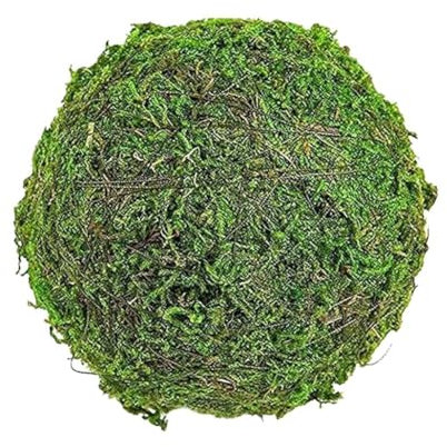 Large Decorative Moss Balls,Green Dried Moss Spheres Ball,Faux Greenery Mossy Balls Balls,Moss Filler, Decor For Bowls Weddi
