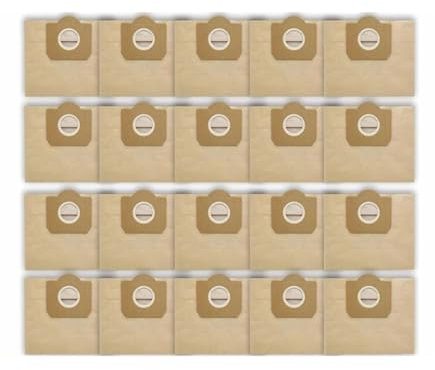 Accesorio de vacío Bolsa for Polvo Compatible con aspiradoras KARCHER WD3 Premium, WD 3300 M, WD 3200, WD3500 P, 6959-130, RB88, RU100, RU101, A2204 y A2656.(20PCS)